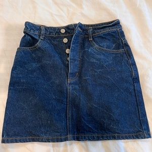 Brandy Melville jean skirt